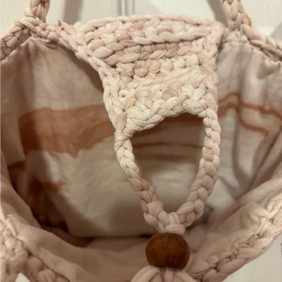 Tan Handmade Crotchet purse 👜 - Picture 3 of 5
